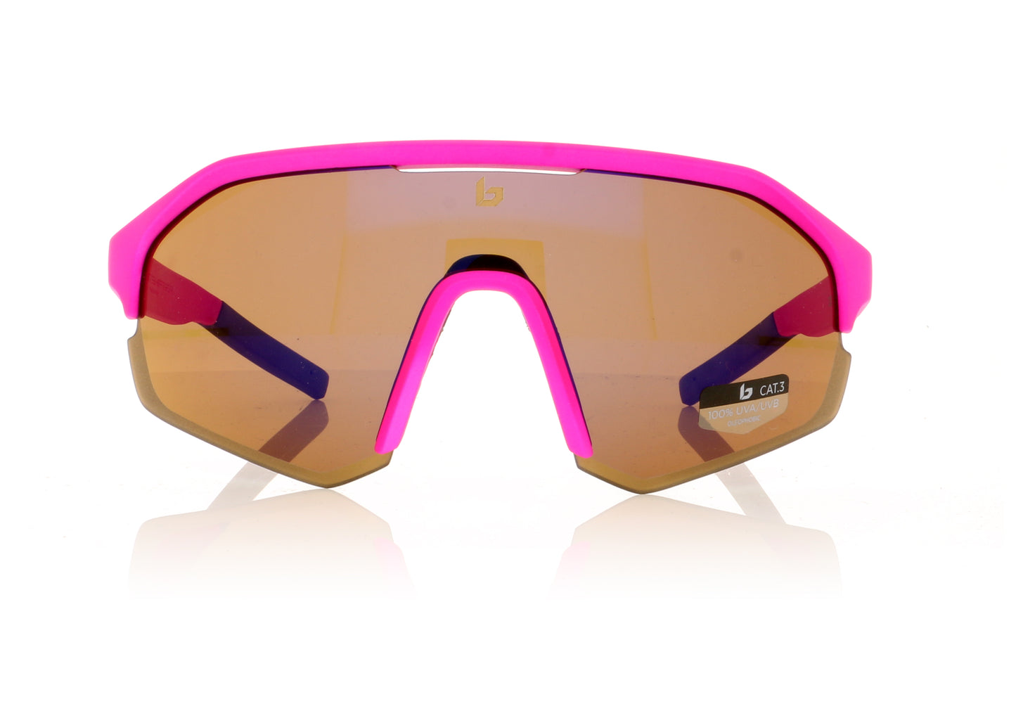 Bollé Lightshifter 12650 Matte Pink Sunglasses - Front