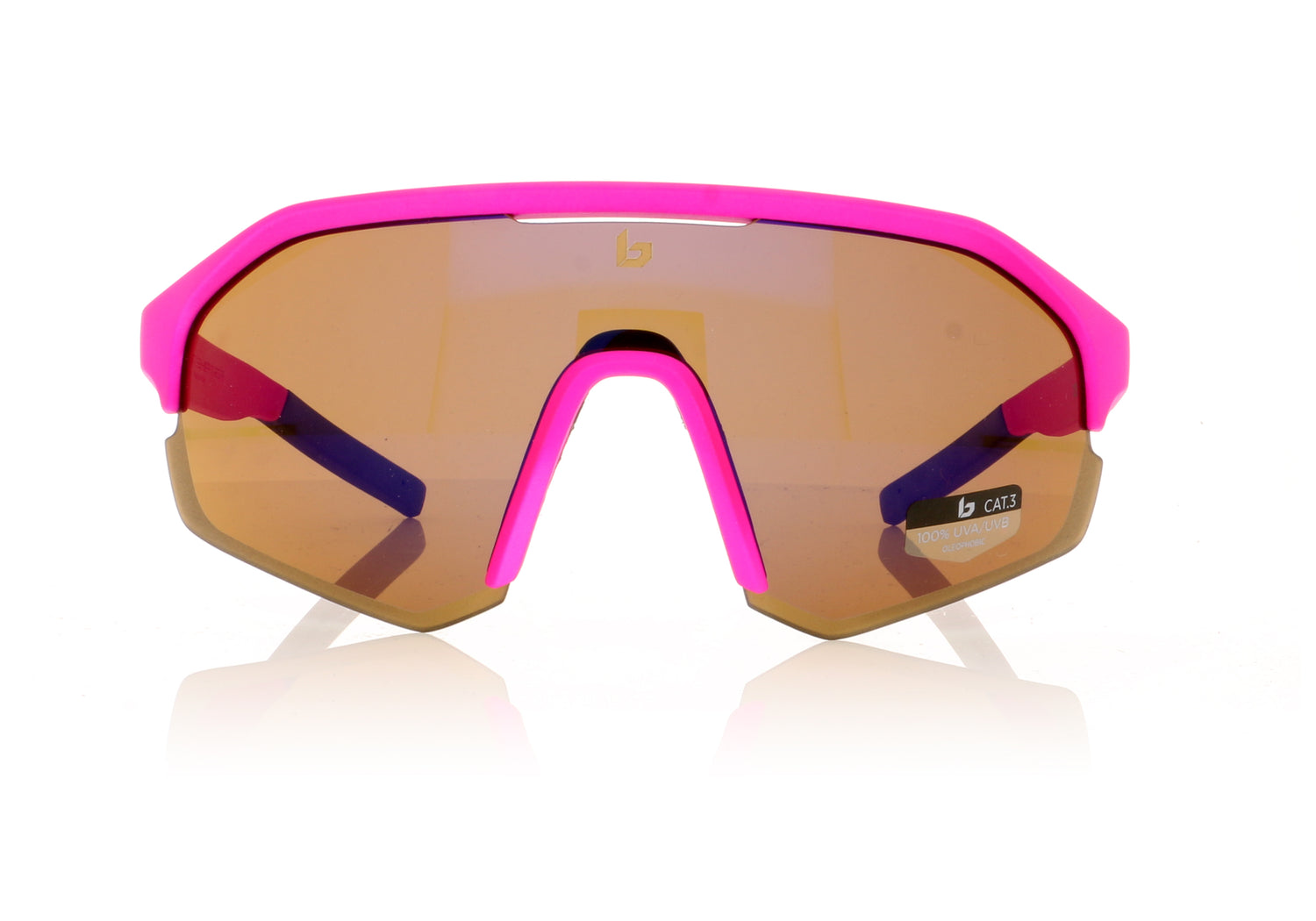 Bollé Lightshifter 12650 Matte Pink Sunglasses - Front