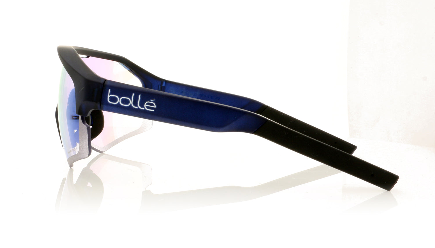 Bollé Lightshifter 12651 Matte Crystal Navy Sunglasses - Side