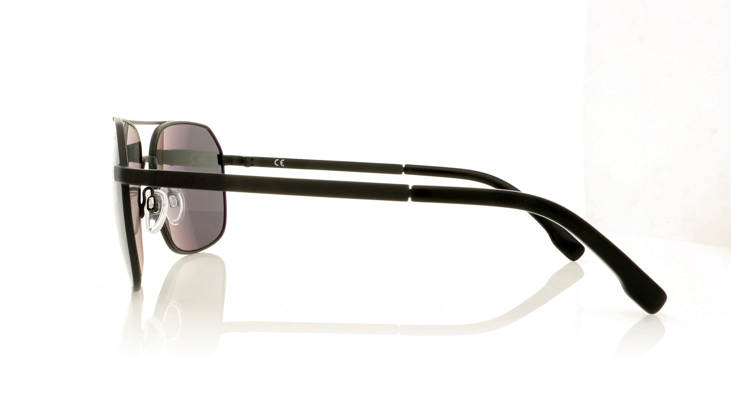 Bollé Navis 12580 Matte Gunmetal Sunglasses - Side