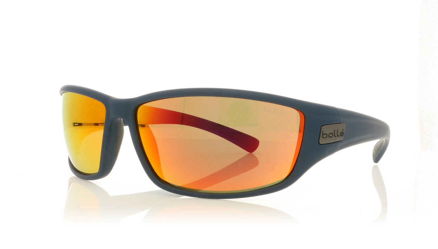 Bollé Python 12594 Matte Navy Sunglasses - Angle