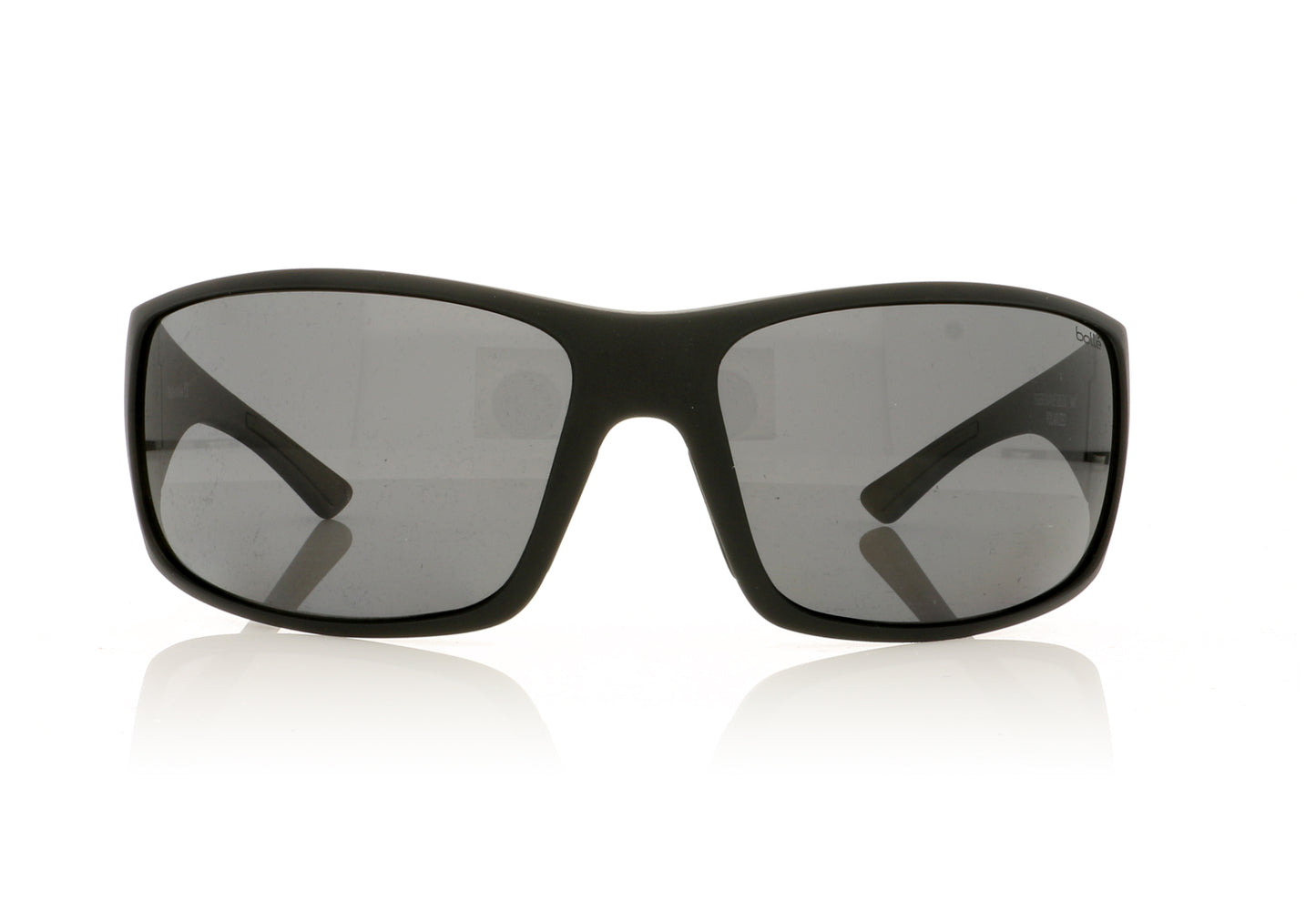 Bollé Tigersnake 12600 Matte Black Sunglasses - Front