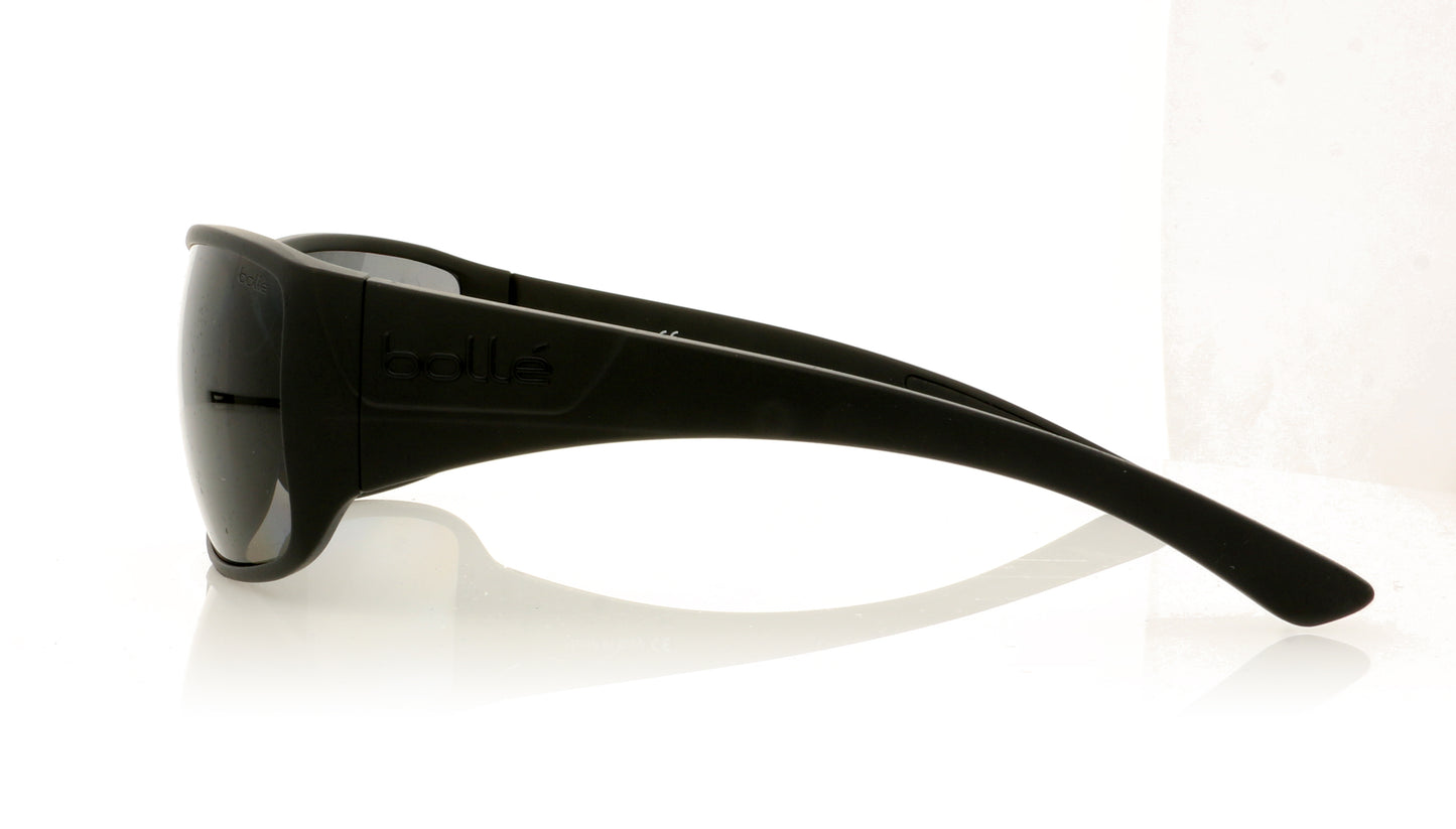 Bollé Tigersnake 12600 Matte Black Sunglasses - Side