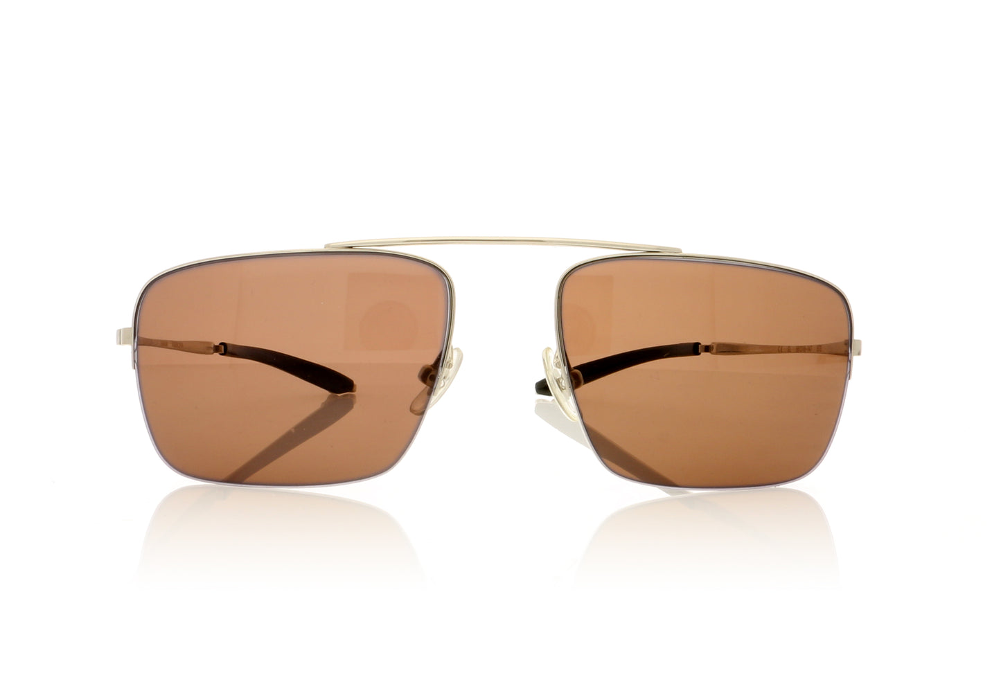 Clayton Franklin SL 573 Silver Sunglasses - Front