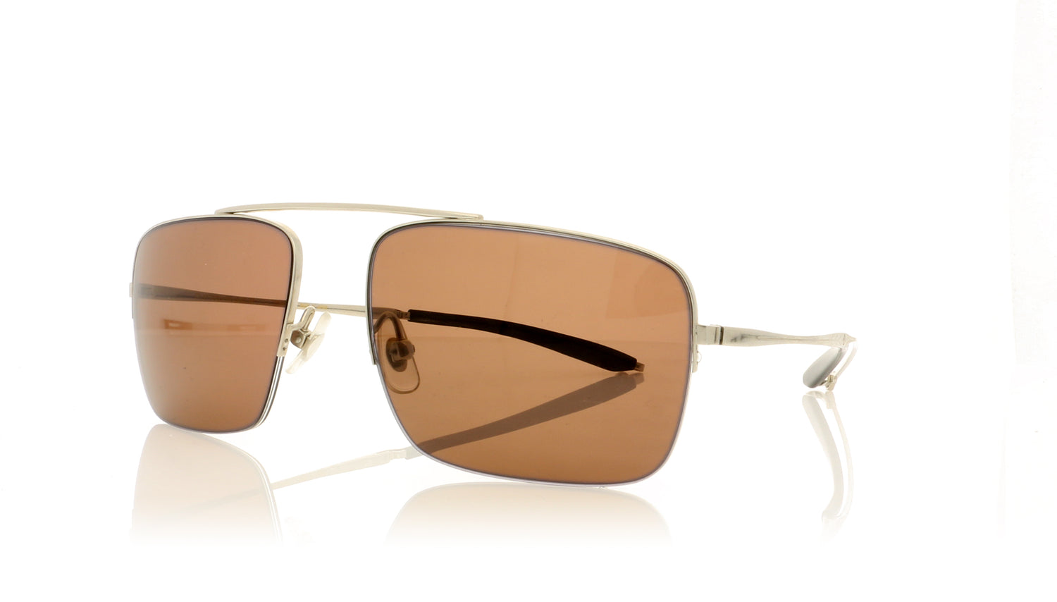Clayton Franklin SL 573 Silver Sunglasses - Angle