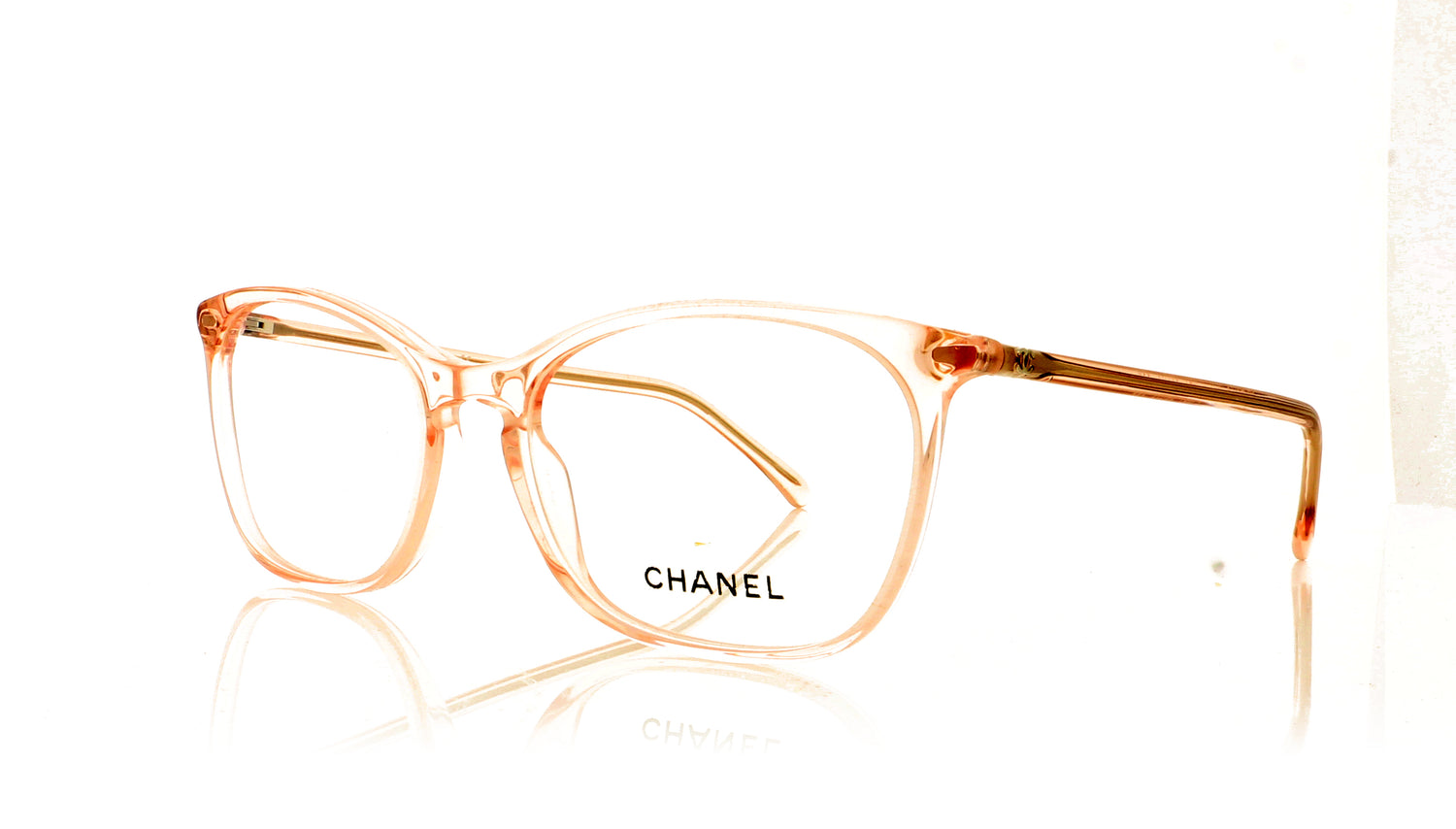 Chanel 0CH3281 1681 Light Rose Glasses - Angle