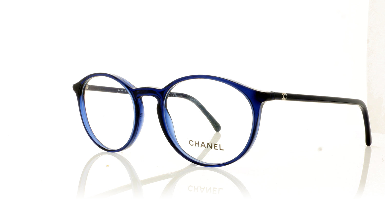 Chanel 0CH3372 C503 Blue Glasses - Angle