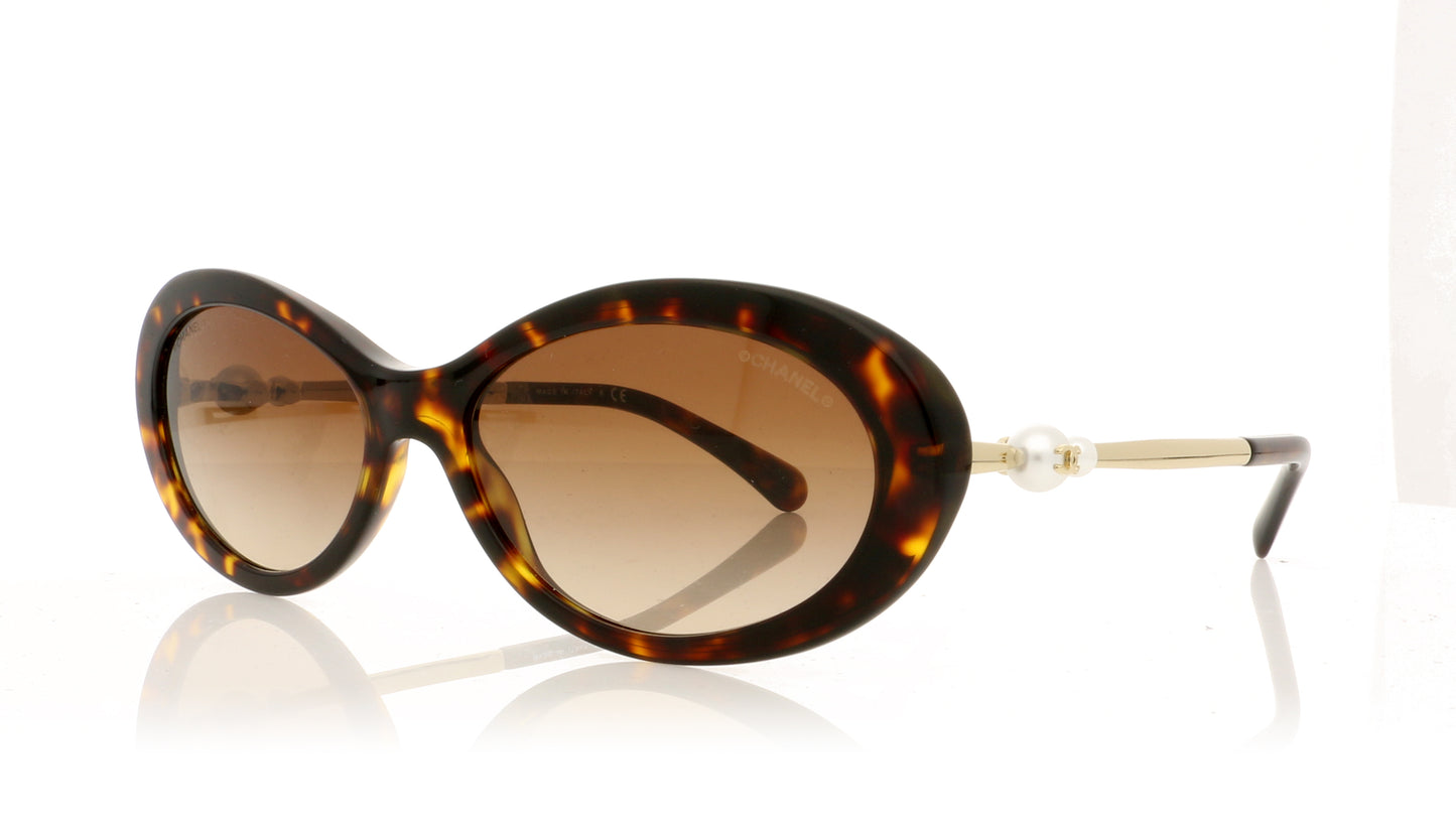 Chanel CH5428H C714S5 Tortoise Sunglasses - Angle