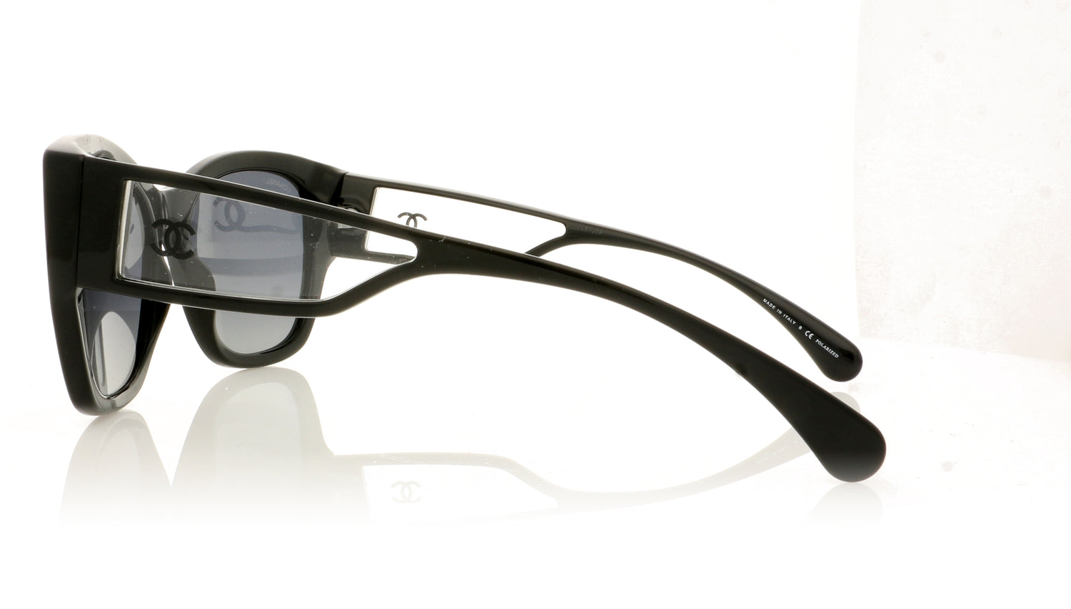 Chanel 0CH5429 C501S8 Black Sunglasses - Side