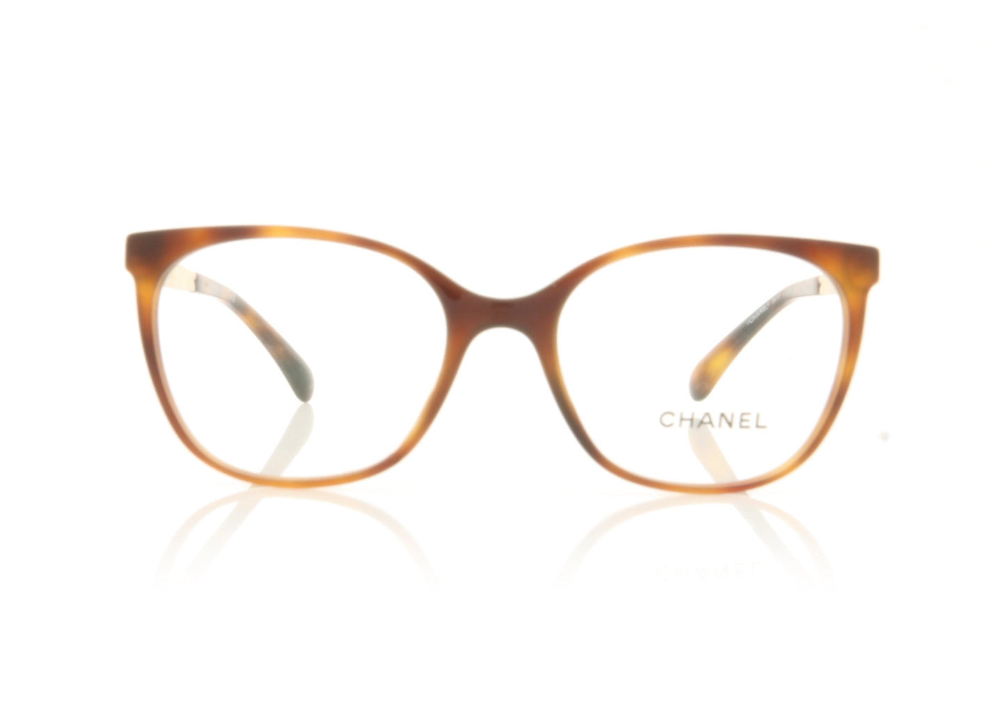 Chanel 0CH3410 C1295 Havana Glasses - Front