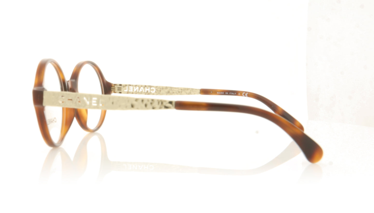 Chanel 0CH3411 C1295 Havana Glasses - Side