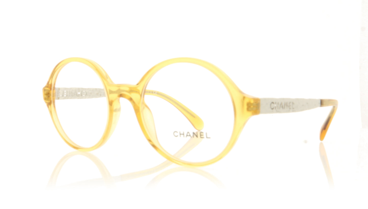 Chanel 0CH3411 C1688 Yellow Glasses - Angle