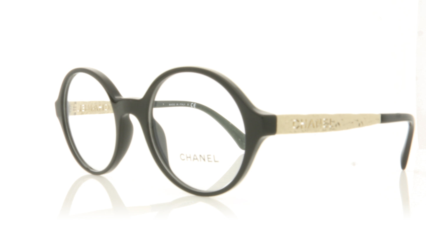 Chanel 0CH3411 C622 Black Glasses - Angle