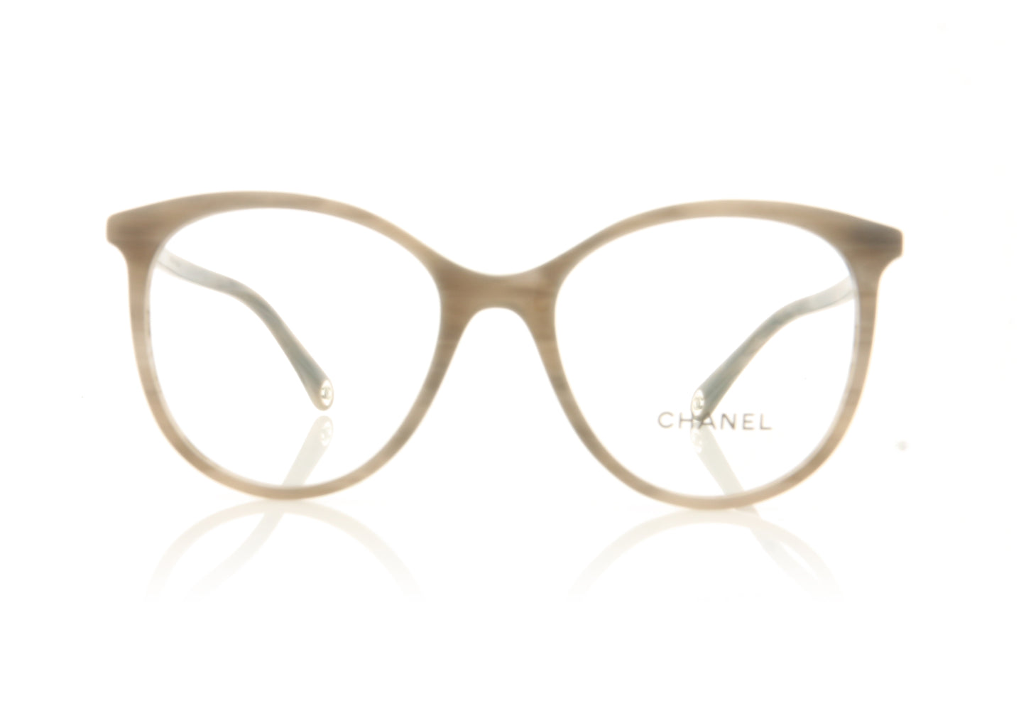 Chanel 0CH3412 C1687 Grey Glasses - Front