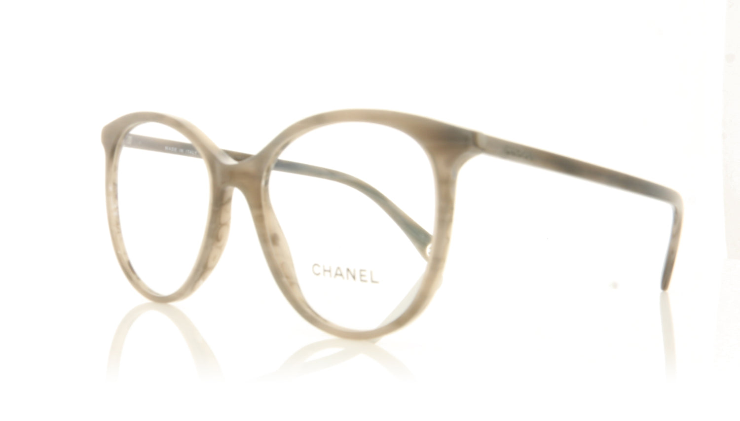 Chanel 0CH3412 C1687 Grey Glasses - Angle