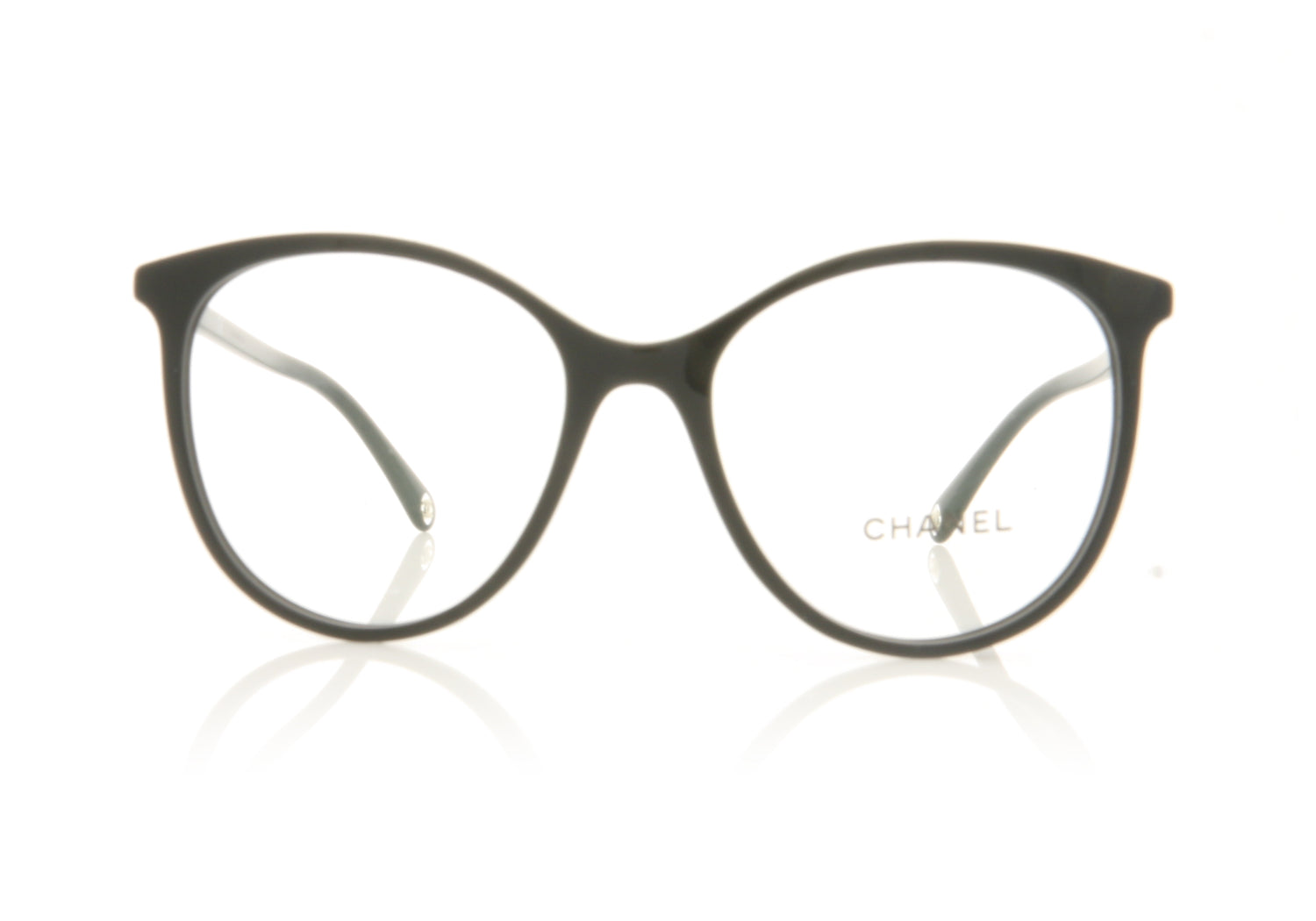 Chanel 0CH3412 C501 Black Glasses - Front