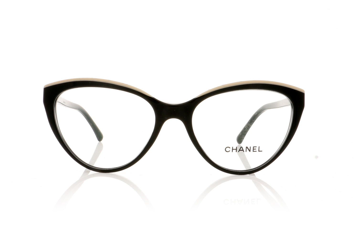 Chanel 0CH3393 Chanel 3393 C534 Black Glasses - Front