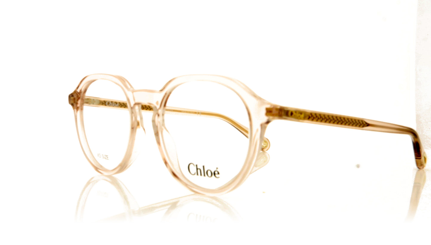 Chloé CH0012O 1 Pink Glasses - Angle