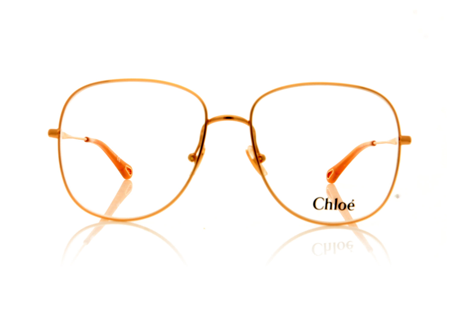 Chloé CH0020O 2 Gold Glasses - Front