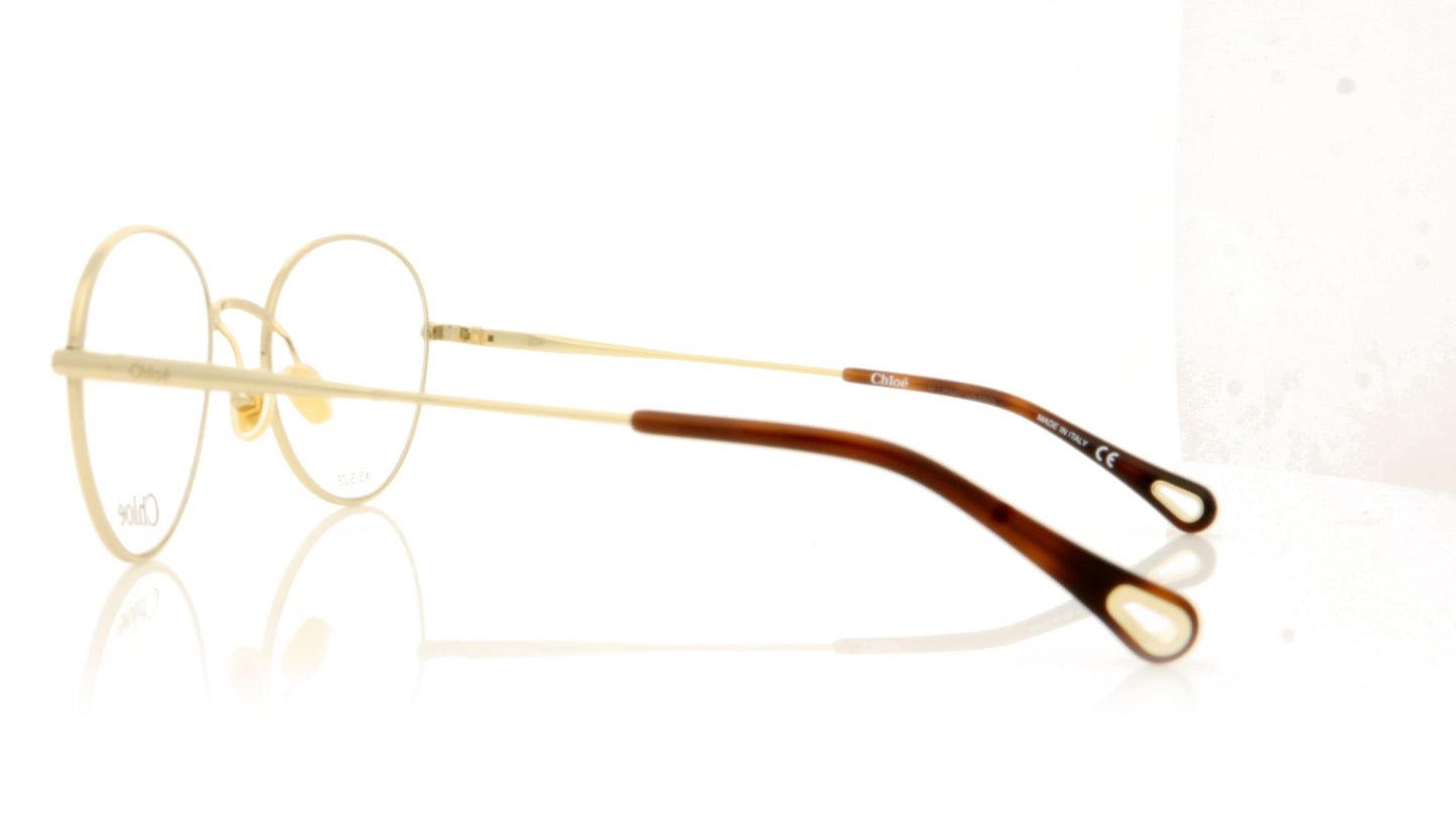 Chloé CH0021O 1 Gold Glasses - Side