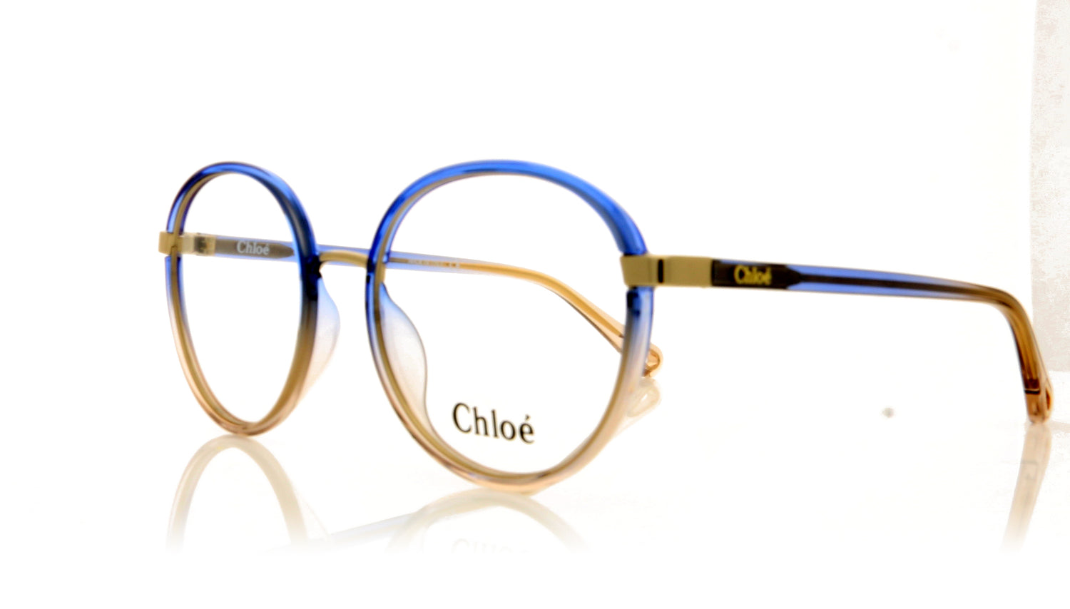 Chloé CH0033O 4 Blue Glasses - Angle