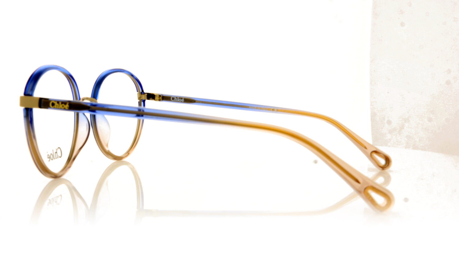 Chloé CH0033O 4 Blue Glasses - Side