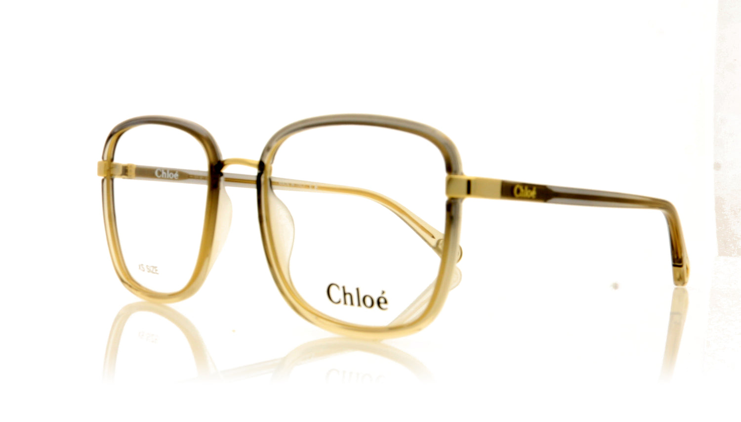 Chloé CH0034O 7 Grey Glasses - Angle