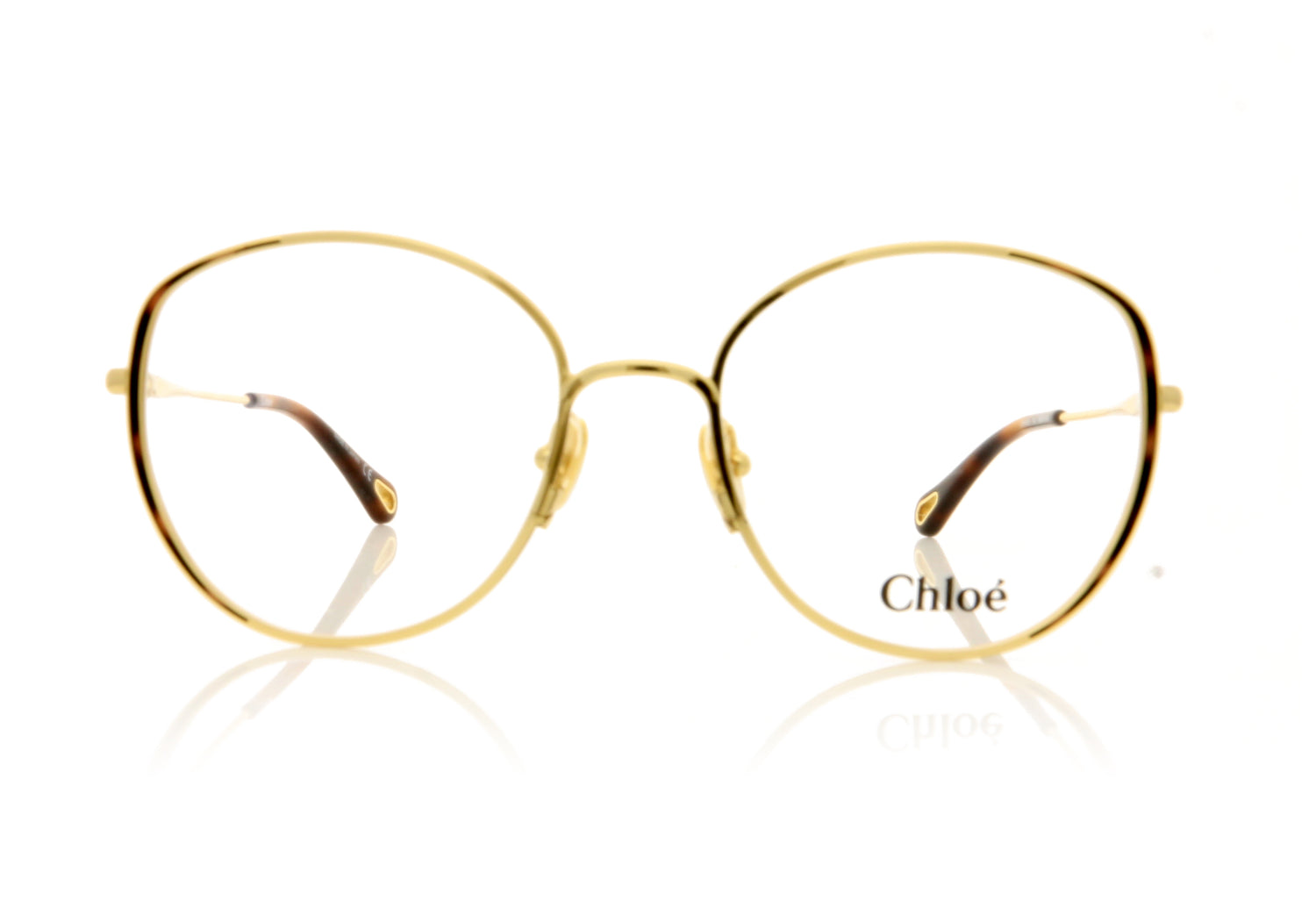 Chloé CH0039O 1 Gold Glasses - Front
