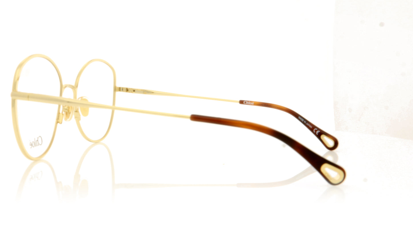 Chloé CH0039O 1 Gold Glasses - Side