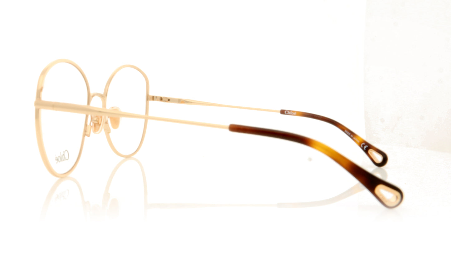 Chloé CH0039O 2 Gold Glasses - Side