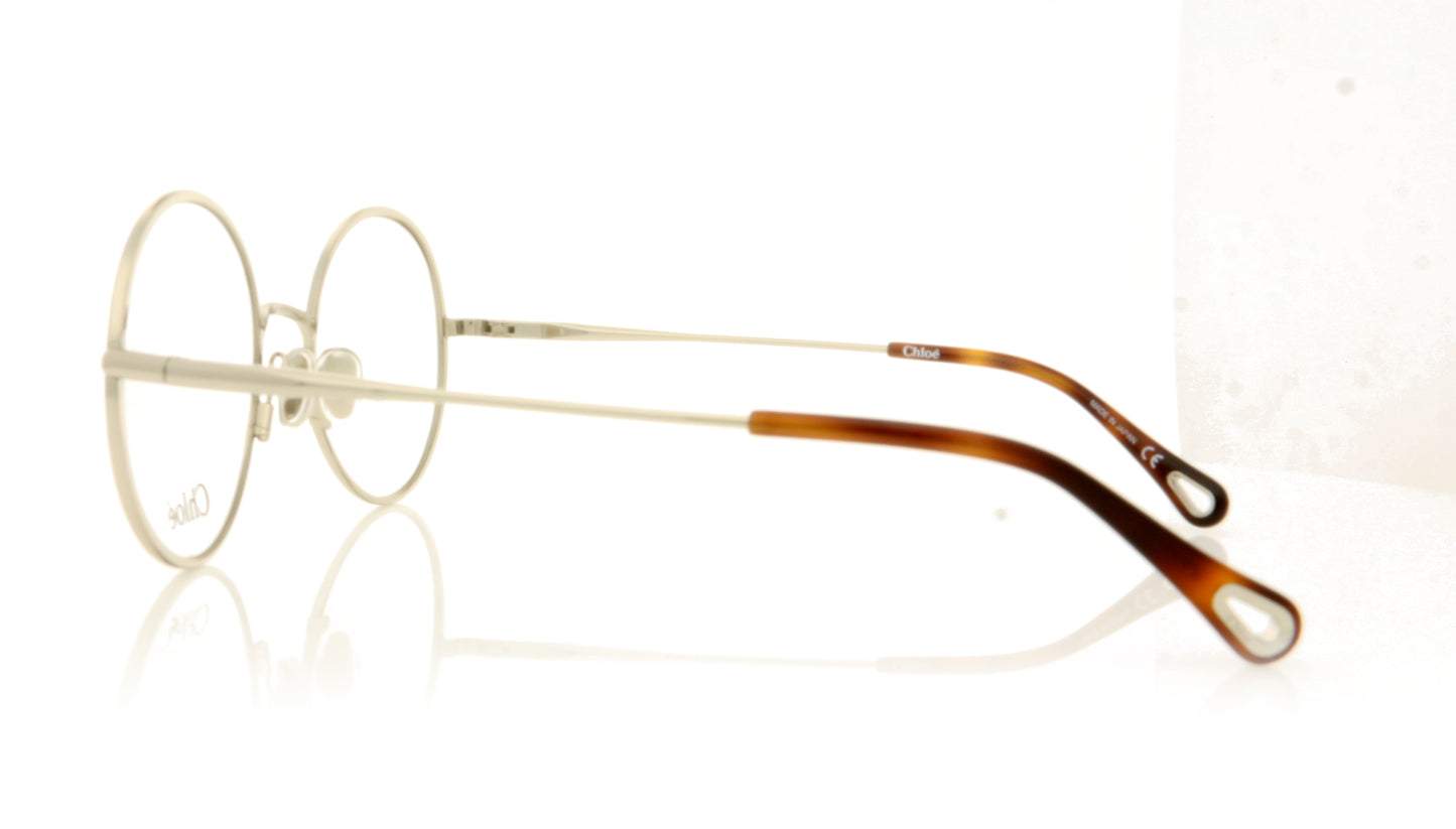 Chloé CH0040O 3 Silver Glasses - Side