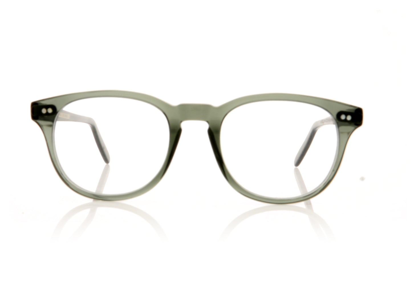 Cutler and Gross 932 AB Grey Green Glasses - Front