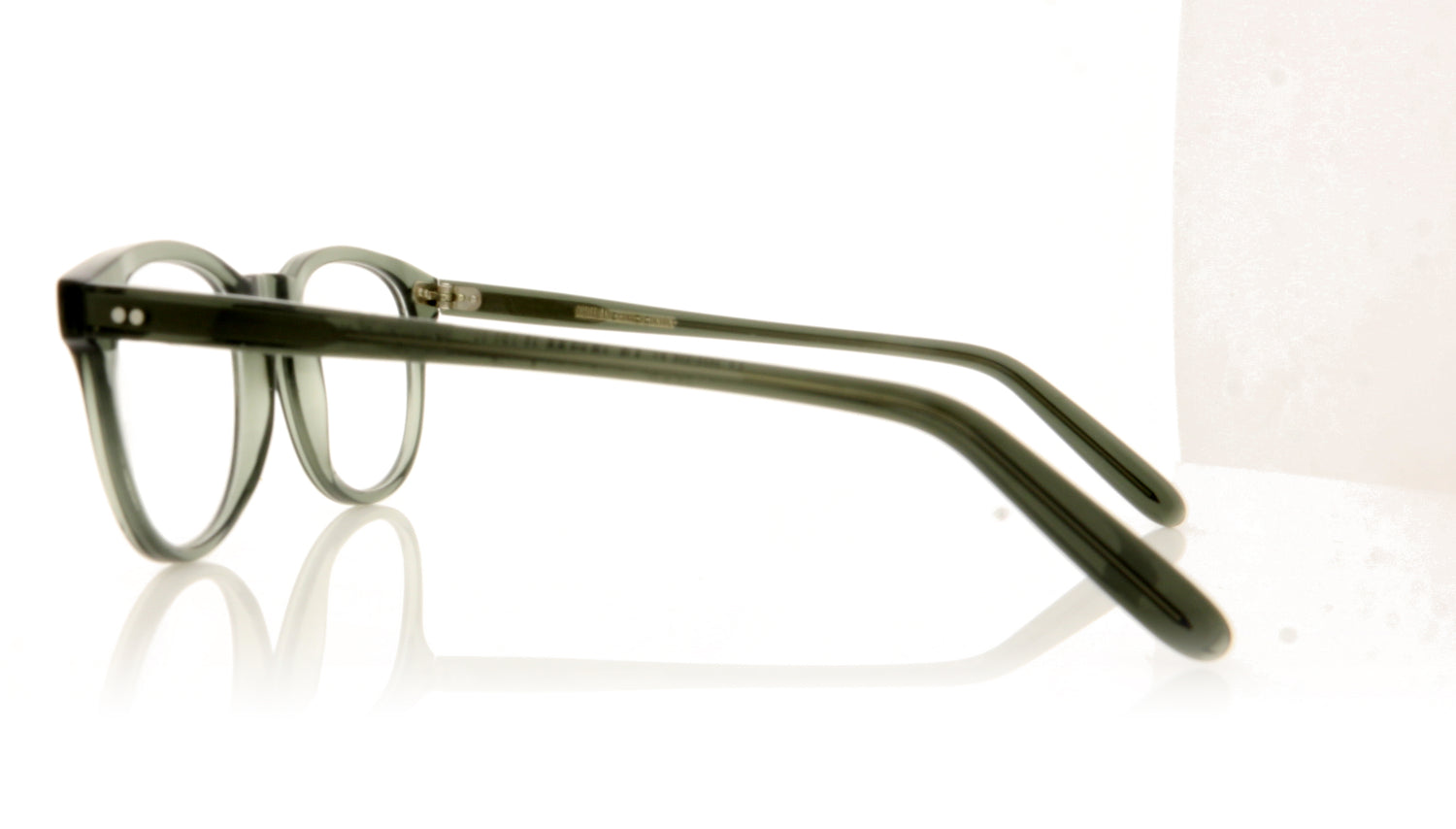 Cutler and Gross 932 AB Grey Green Glasses - Side