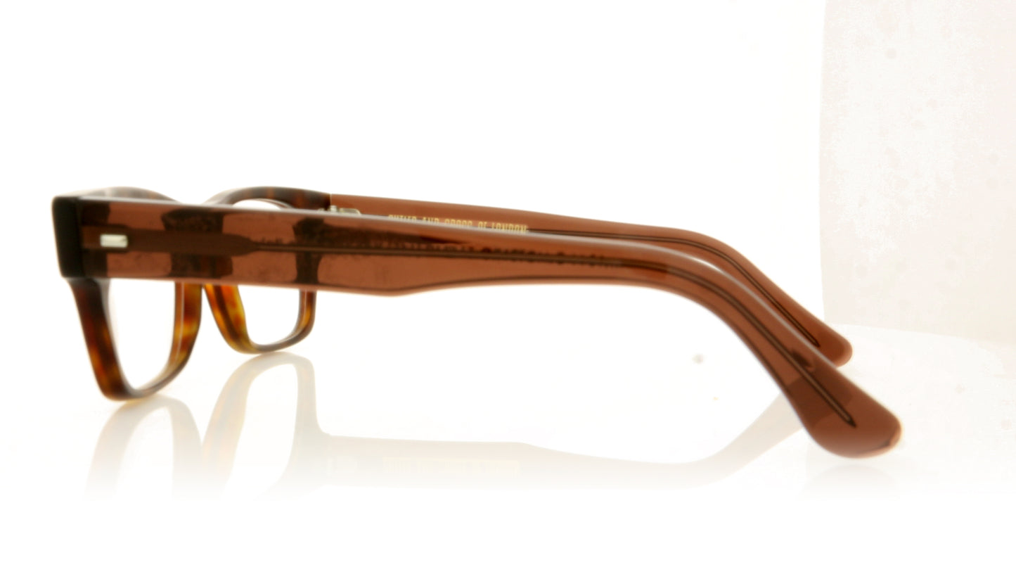 Cutler and Gross 1044 MDT Tort Glasses - Side