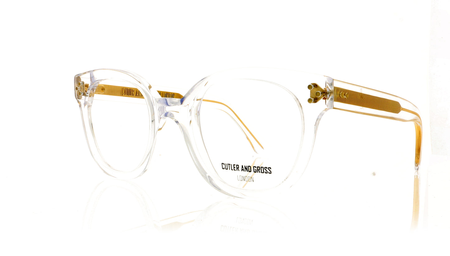 Cutler and Gross CG1298 C02 Crystal Glasses - Angle
