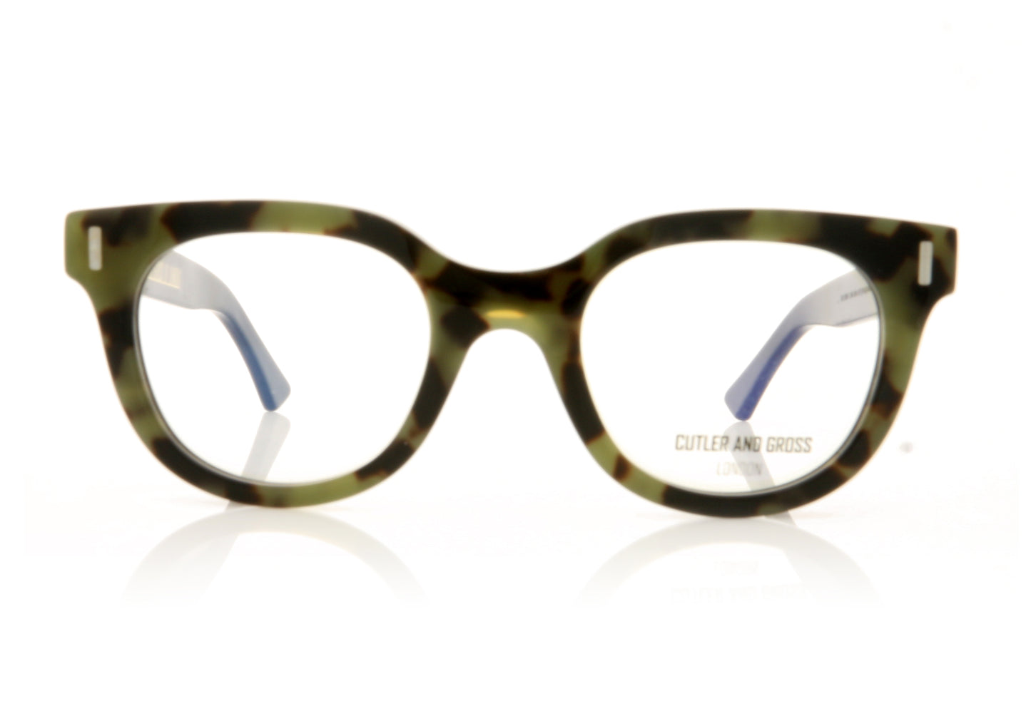 Cutler and Gross 1304 4 Black Glasses - Front