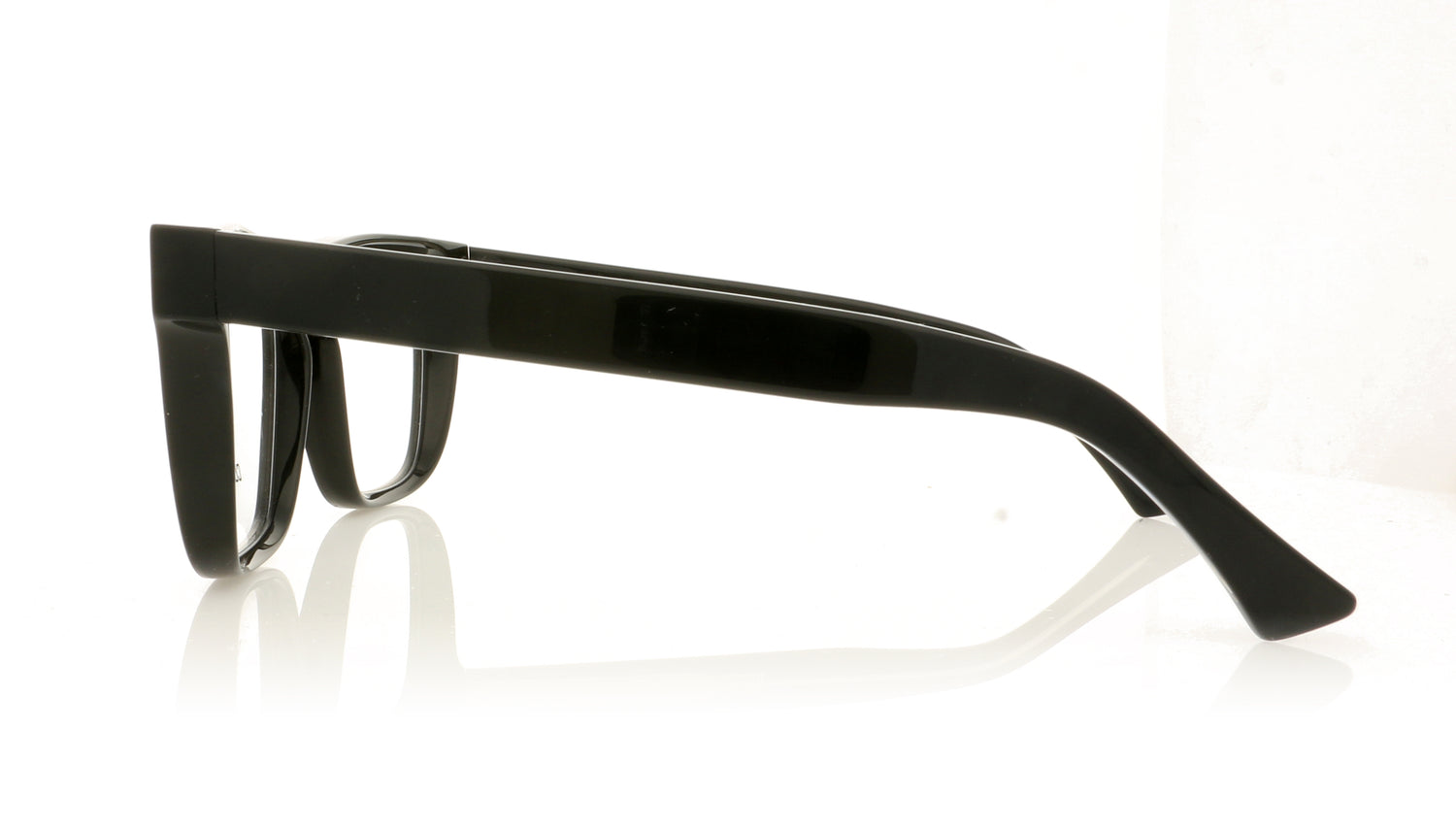 Cutler and Gross CG1320 CO1 Black Glasses - Side