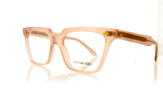 Cutler and Gross 1346 4 Pink Glasses - Angle