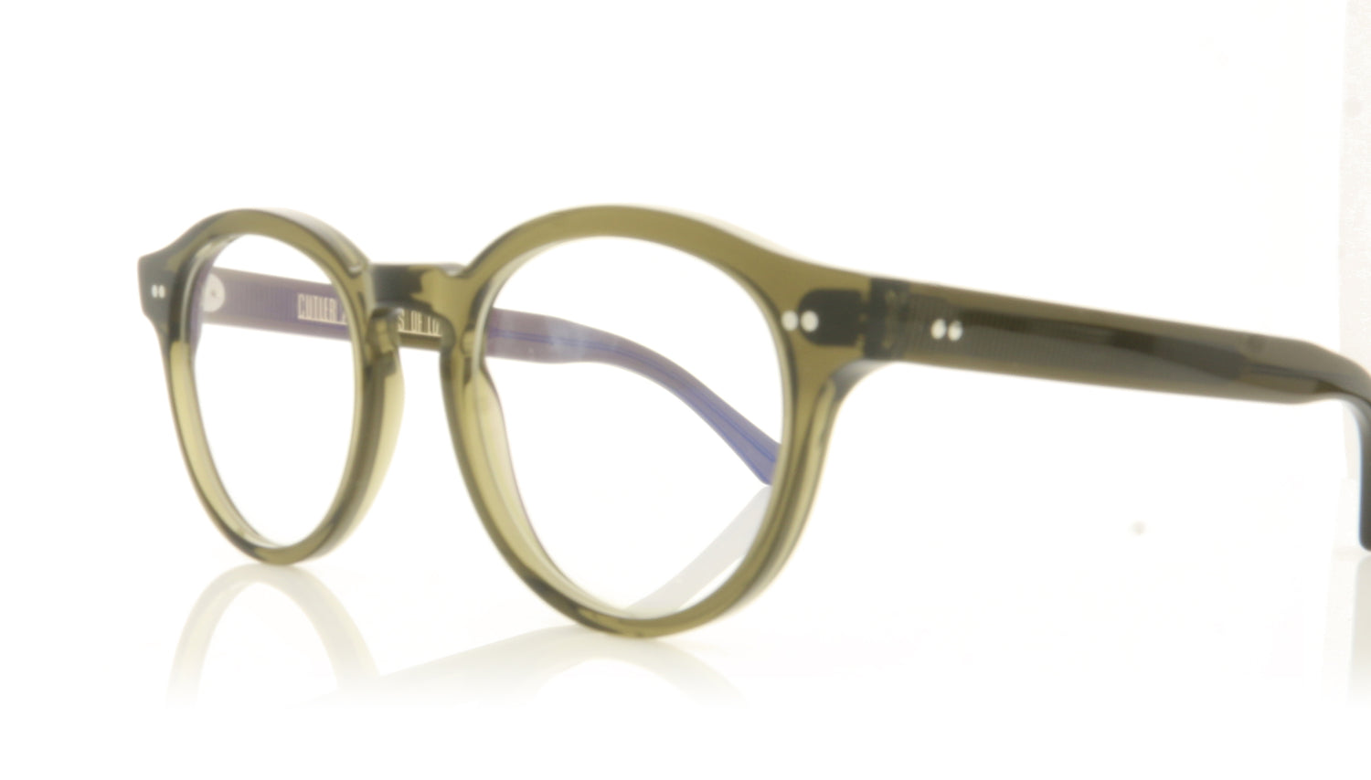 Cutler and Gross CGOP-1378 4 Blue Light Glasses - Angle