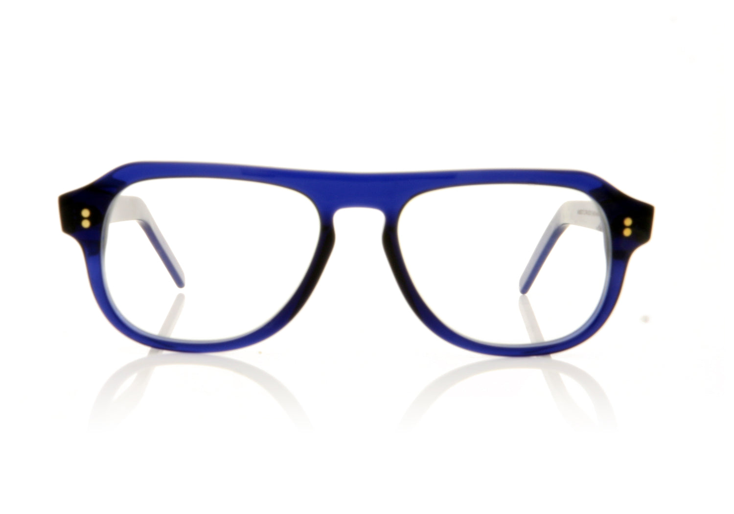 Cutler and Gross CG0802 CNB Navy Glasses - Front