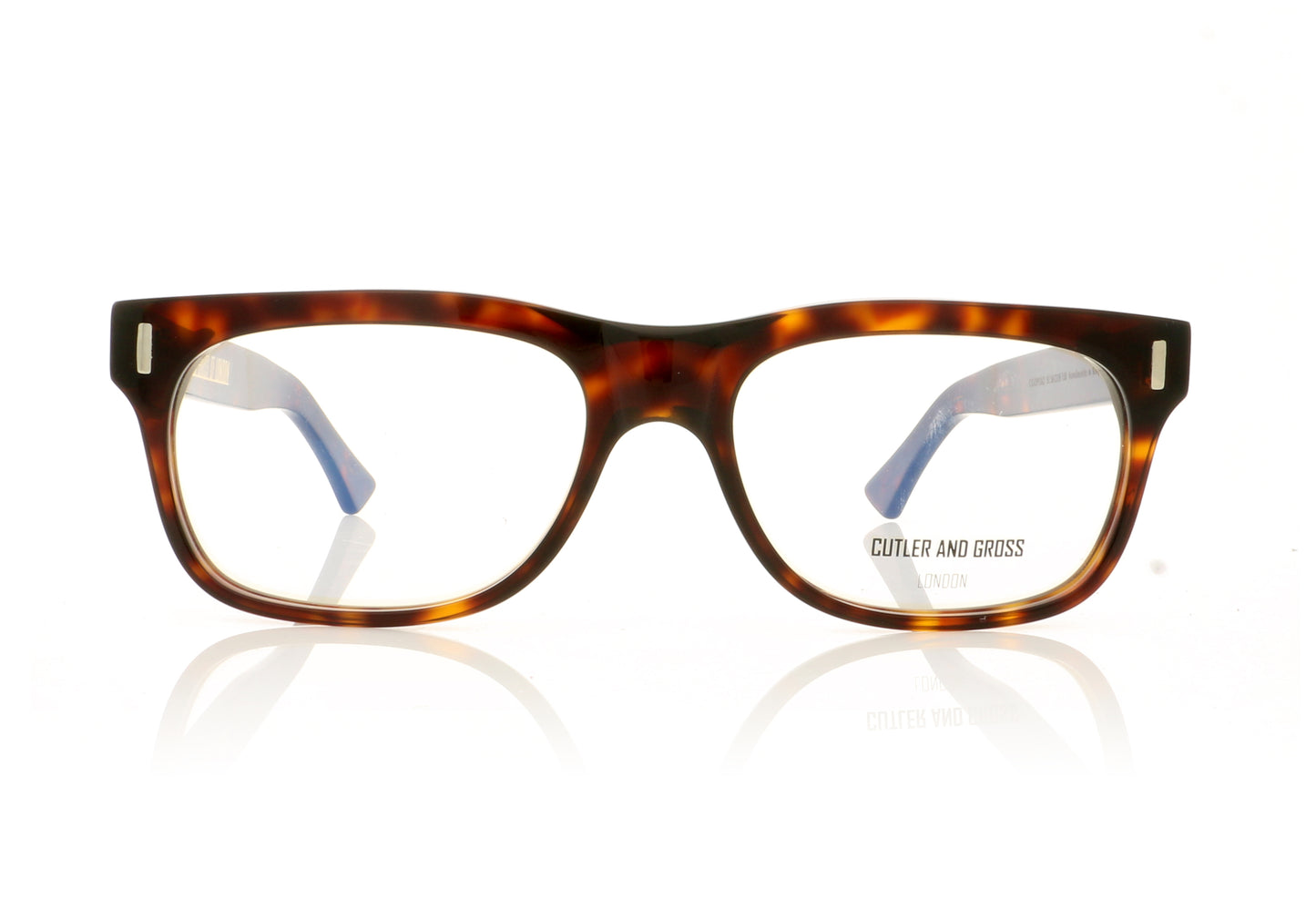 Cutler and Gross CGOP-1362 CG1362 2 Tortoise Glasses - Front