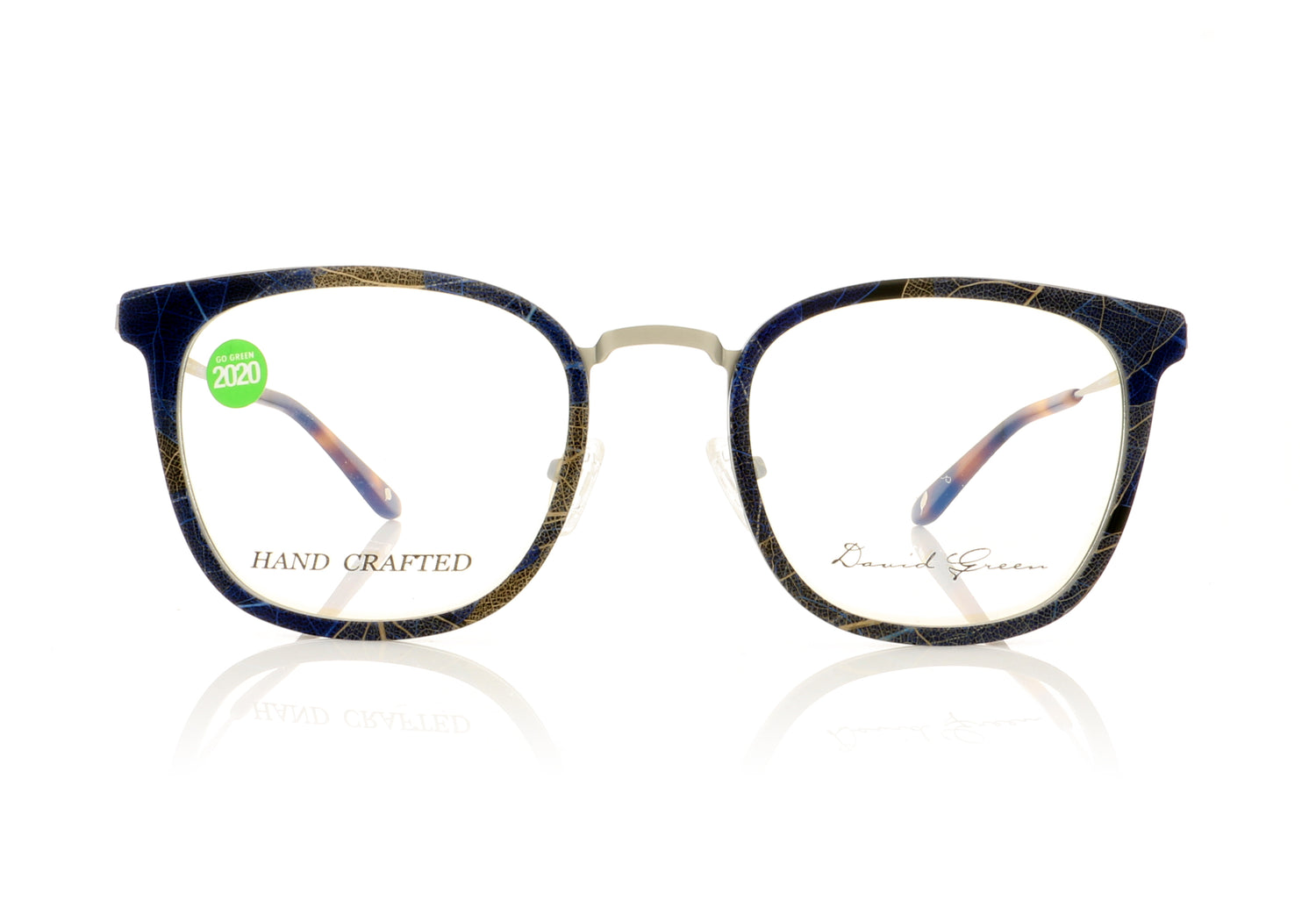 David Green Arizona AP2 Blue Leaf Glasses - Front