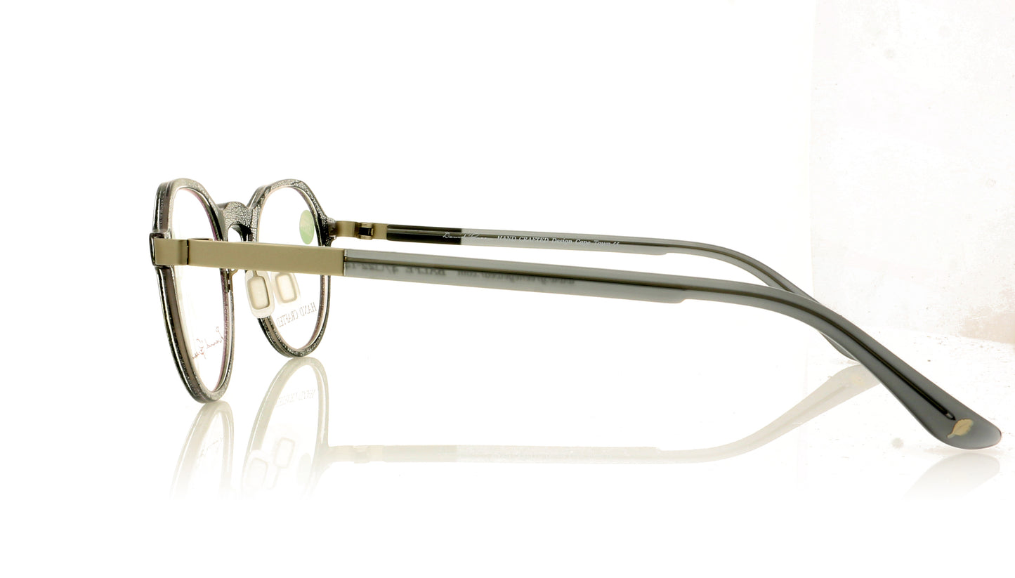 David Green Balfe BF2 Silver Leaf Glasses - Side