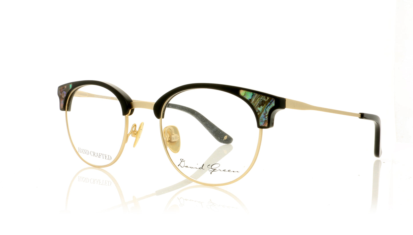 David Green Pechora PP1 Black Glasses - Angle