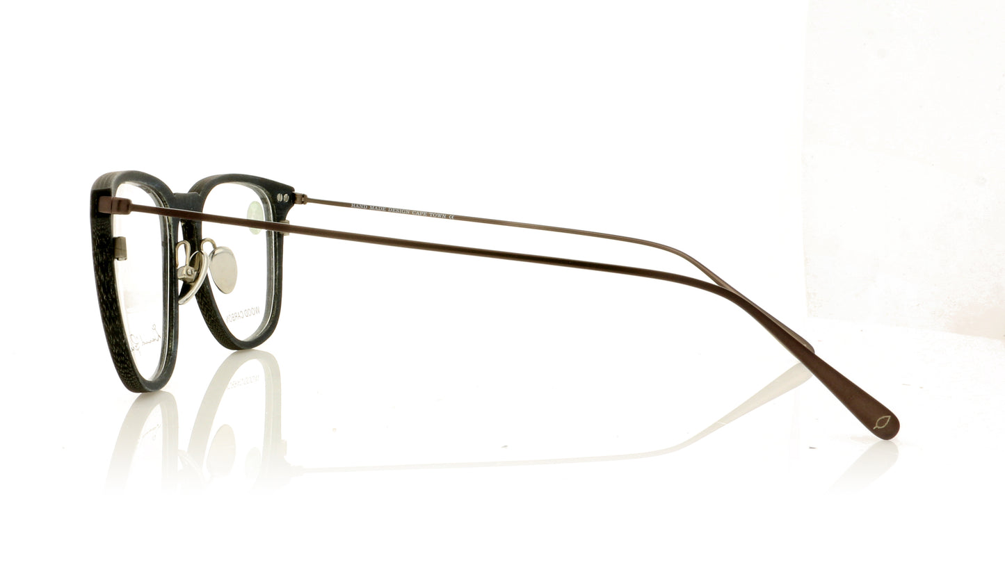 David Green San Luis 3 Navy Glasses - Side