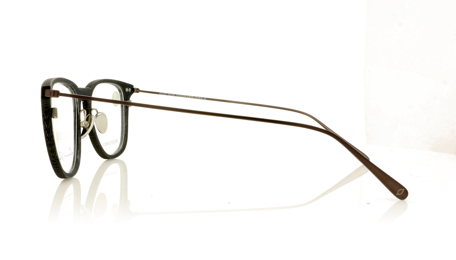 David Green San Luis 3 Navy Glasses - Side