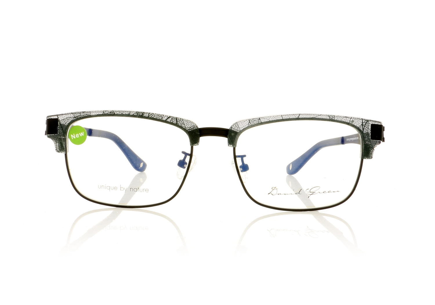 David Green Alive AJ2 Brown Glasses - Front