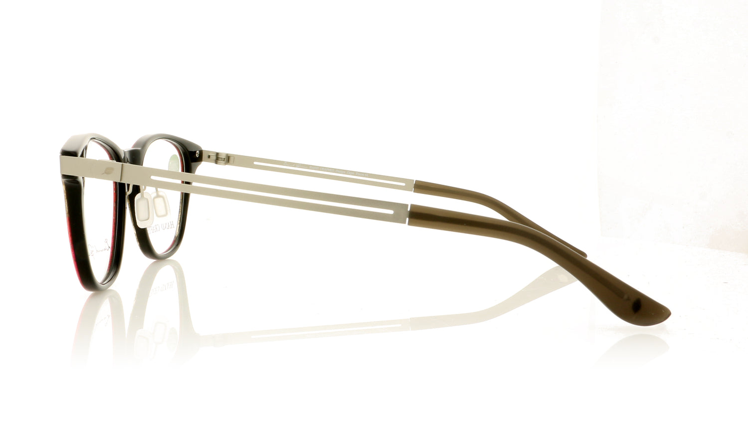 David Green Batura BG3 Black Glasses - Side