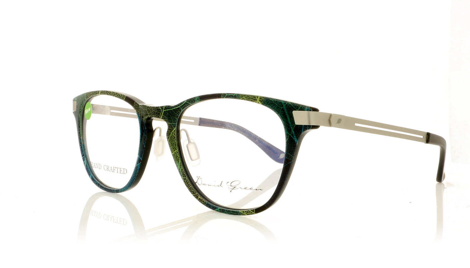 David Green Baturas BG1 Blue Mix Glasses - Angle