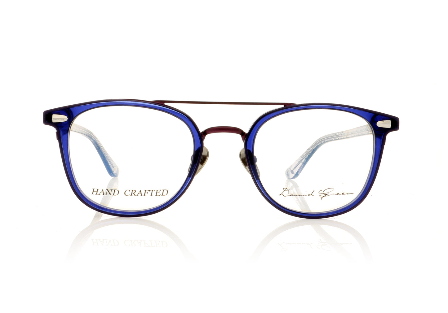 David Green California CI4 Purple Glasses - Front